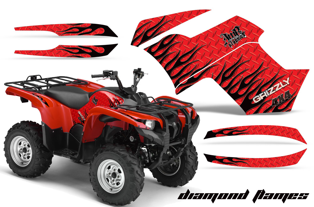 Yamaha Grizzly 700 Graphics dfr